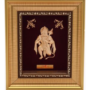 999 GOLD HANUMANJI FRAME
