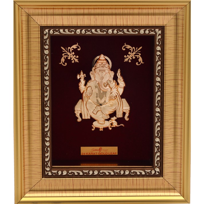 GANESHJI 999 GOLD FRAME