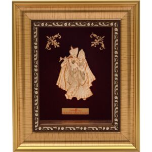 RADHA KRISHNA 999 GOLD FRAME