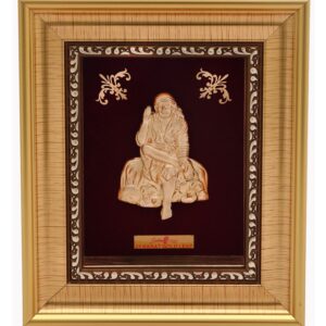 999 GOLD SAI BABA FRAME