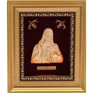 999 GOLD JESUS FRAME