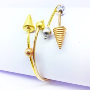 BRANDED FANCY GOLD KADA BRACELET