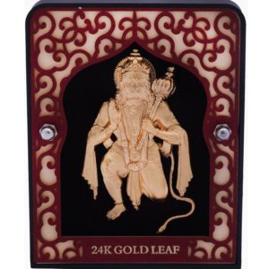 999 GOLD HANUMANJI FRAME