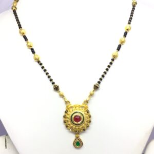 DESIGNING ANTIQUE FANCY GOLD MANGALSUTRA
