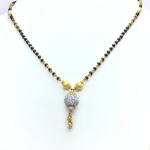FANCY GOLD MANGALSUTRA DOKIYA