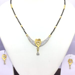 DESIGNING MATTE POLISHED FANCY MANGALSUTRA