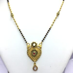 DESIGNING FANCY JADTAR GOLD MANGALSUTRA
