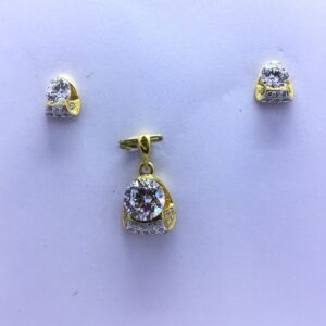 DESIGNING FANCY GOLD PENDANT SET
