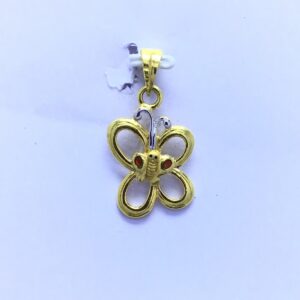 BUTTERFLY FANCY GOLD PENDANT