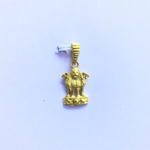 FANCY STATE EMBLEM GOLD PENDANT