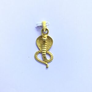 FANCY SNAKE GOLD PENDANT