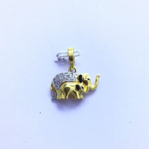 DESIGNING FANCY ELEPHANT GOLD PENDANT