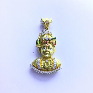 SWAMINARAYAN FANCY GOLD PENDANT