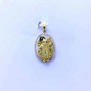 SHREENATHJI FANCY GOLD PENDANT