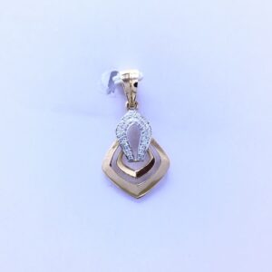 FANCY ROSE GOLD PENDANT