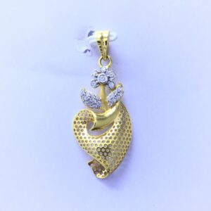 DESIGNED GOLD FANCY PENDANT