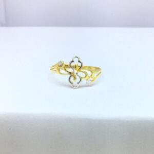 designing fancy ladies gold ring