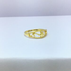 branded fancy ladies gold ring