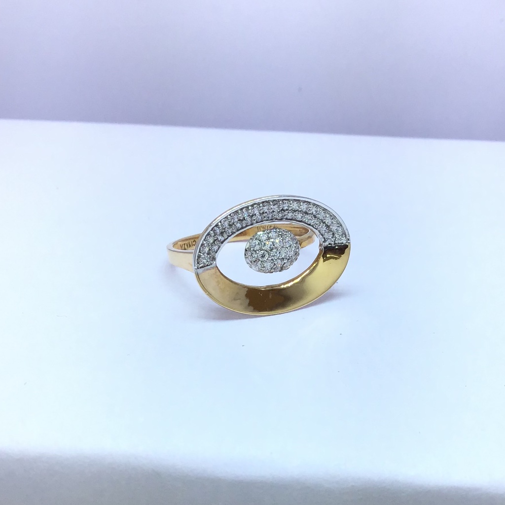 designing rose gold fancy ladies ring - Image 3