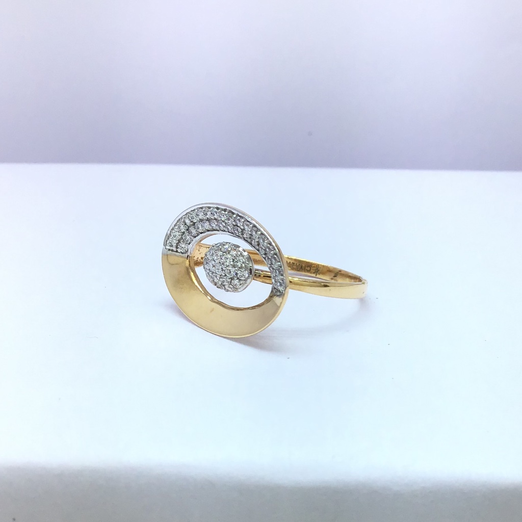 designing rose gold fancy ladies ring - Image 2
