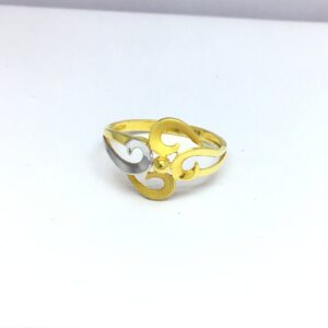 designing fancy ladies gold ring