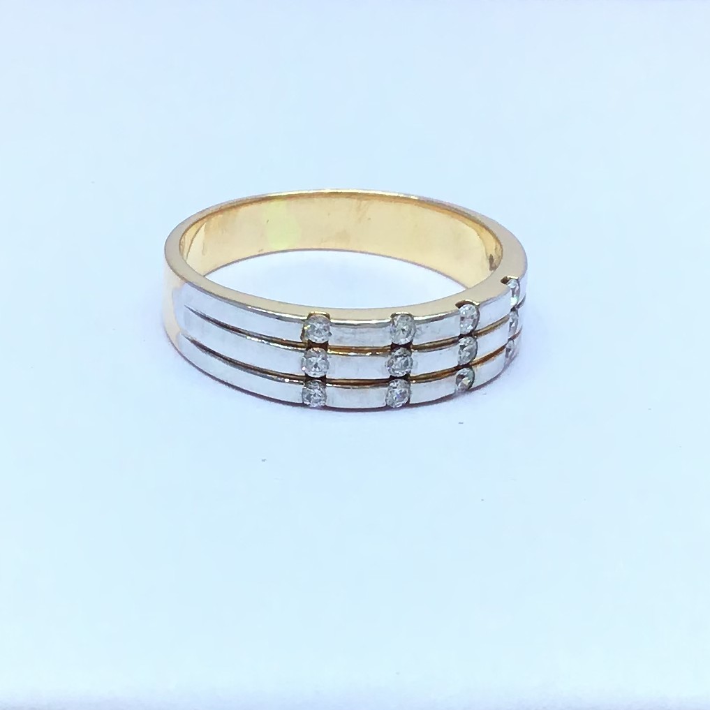 fancy rose gold ladies ring - Image 3