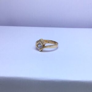 rose gold fancy ladies ring