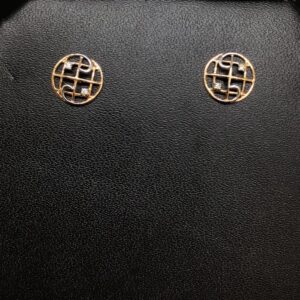 real diamond fancy pendant set