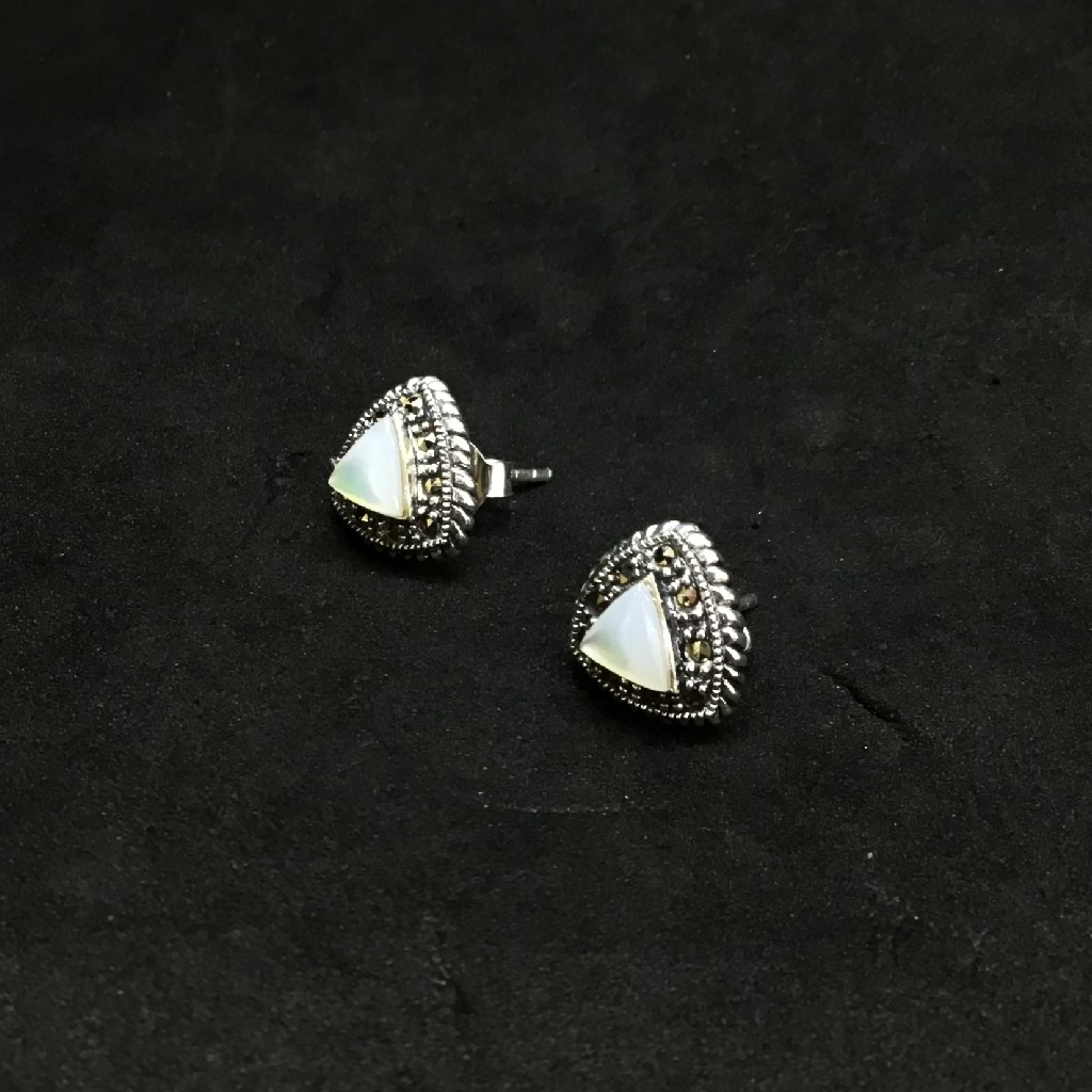 925 fancy stone earring - Image 3