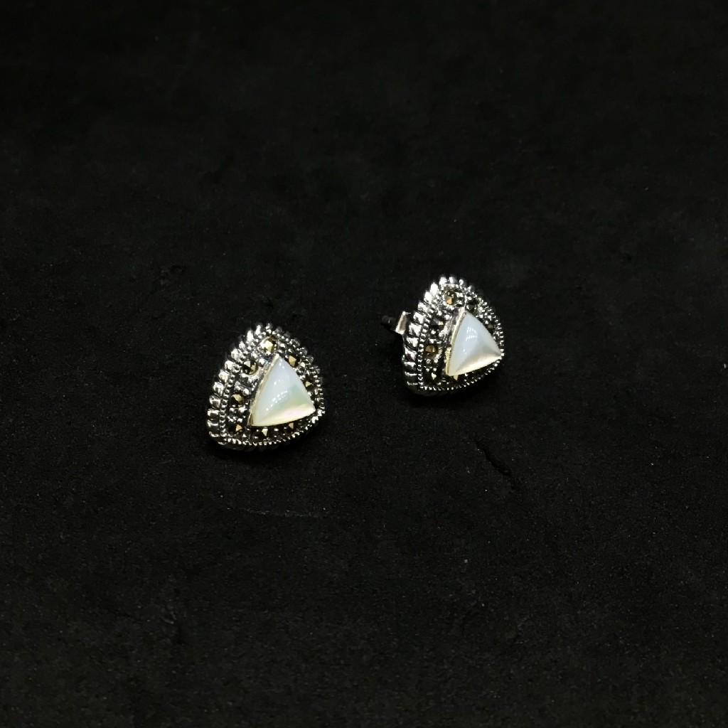 925 fancy stone earring - Image 2