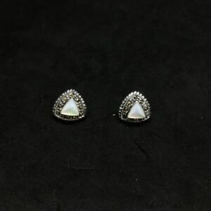 925 fancy stone earring