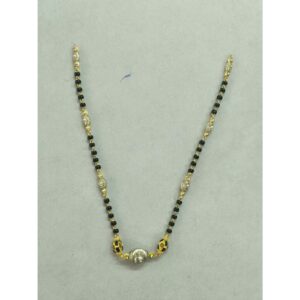 22kt/916 Attractive Single Line Mangalsutra