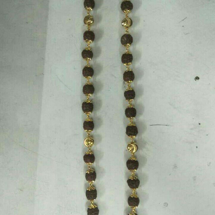 22kt/916 Gold Attractive Rudhraksh Mala
