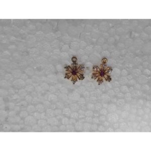18KT Star Shape Gold Earrings