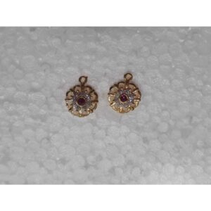 18KT Gold Classic  Earrings