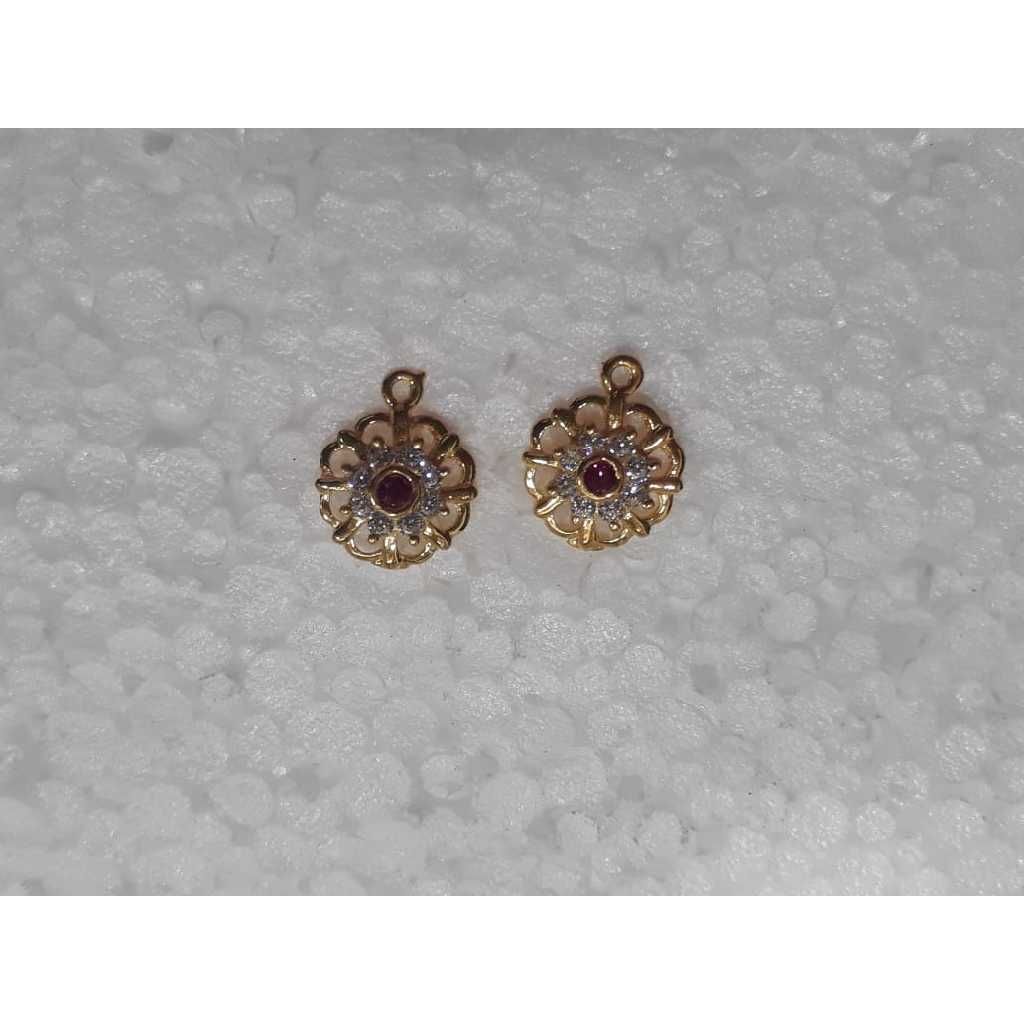 18KT Gold Classic  Earrings