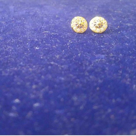 Gold Fancy Ladies Earrings