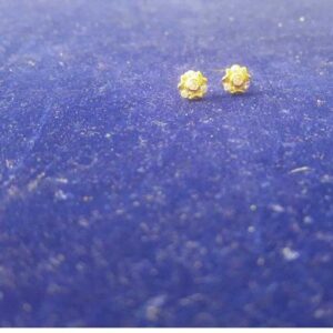 916 Gold Fancy Earrings