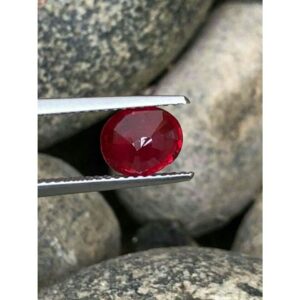 5ct oval red ruby-manek