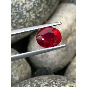 5ct oval red ruby-manek