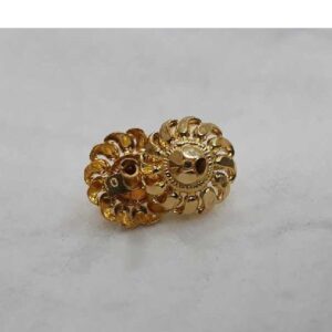 22KT Yellow Gold Classic Earrings