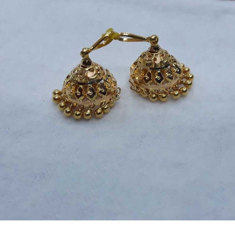 916 Gold Classic Jhumar Earring