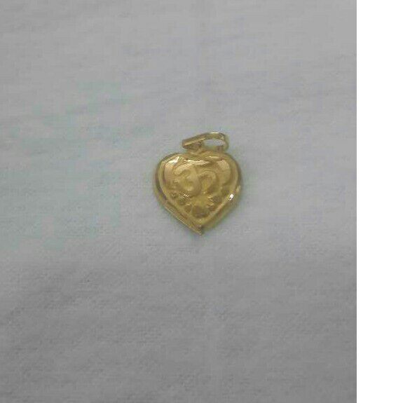 18 KT Gold OM Pendant