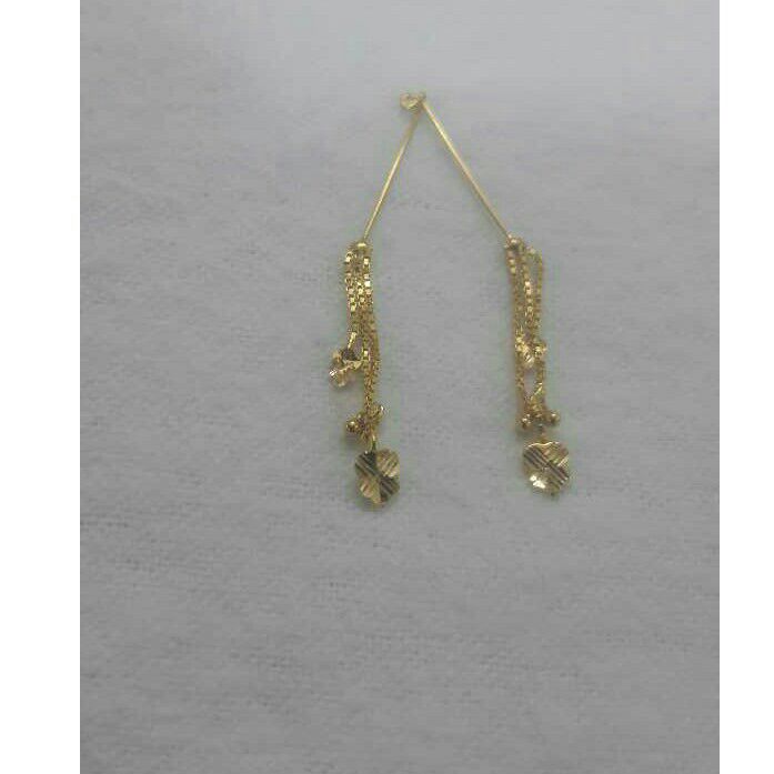 18KT Delicate Gold Ear Chain