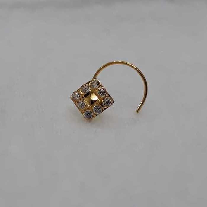 Gold Casting Stone Nosepin