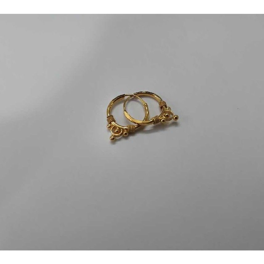 18k/750 Gold Attractive Ladies Bali
