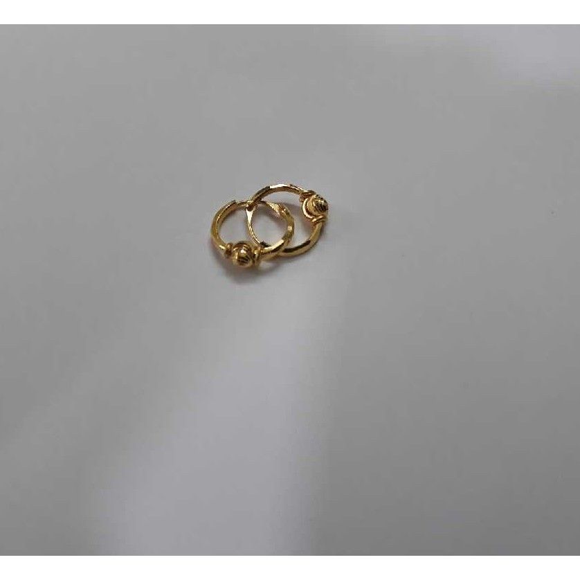 18KT Yellow Gold Earring ( Bali )