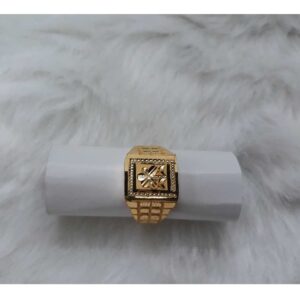 18k/750 Gold Fancy Gents Ring