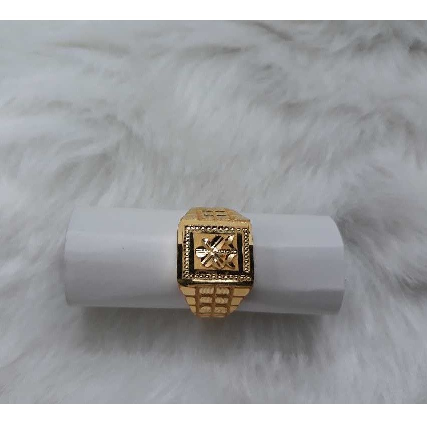 18k/750 Gold Fancy Gents Ring