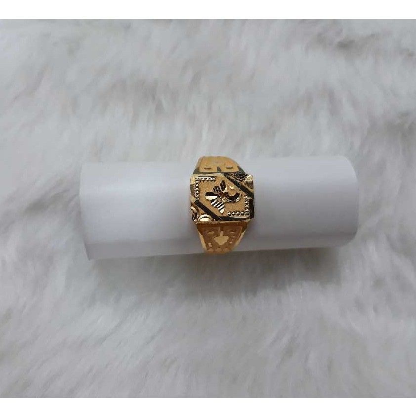 18k/750 Gold Designer Gents Ring